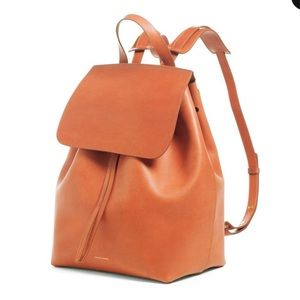 Mansur Gavriel Camello Leather Backpack